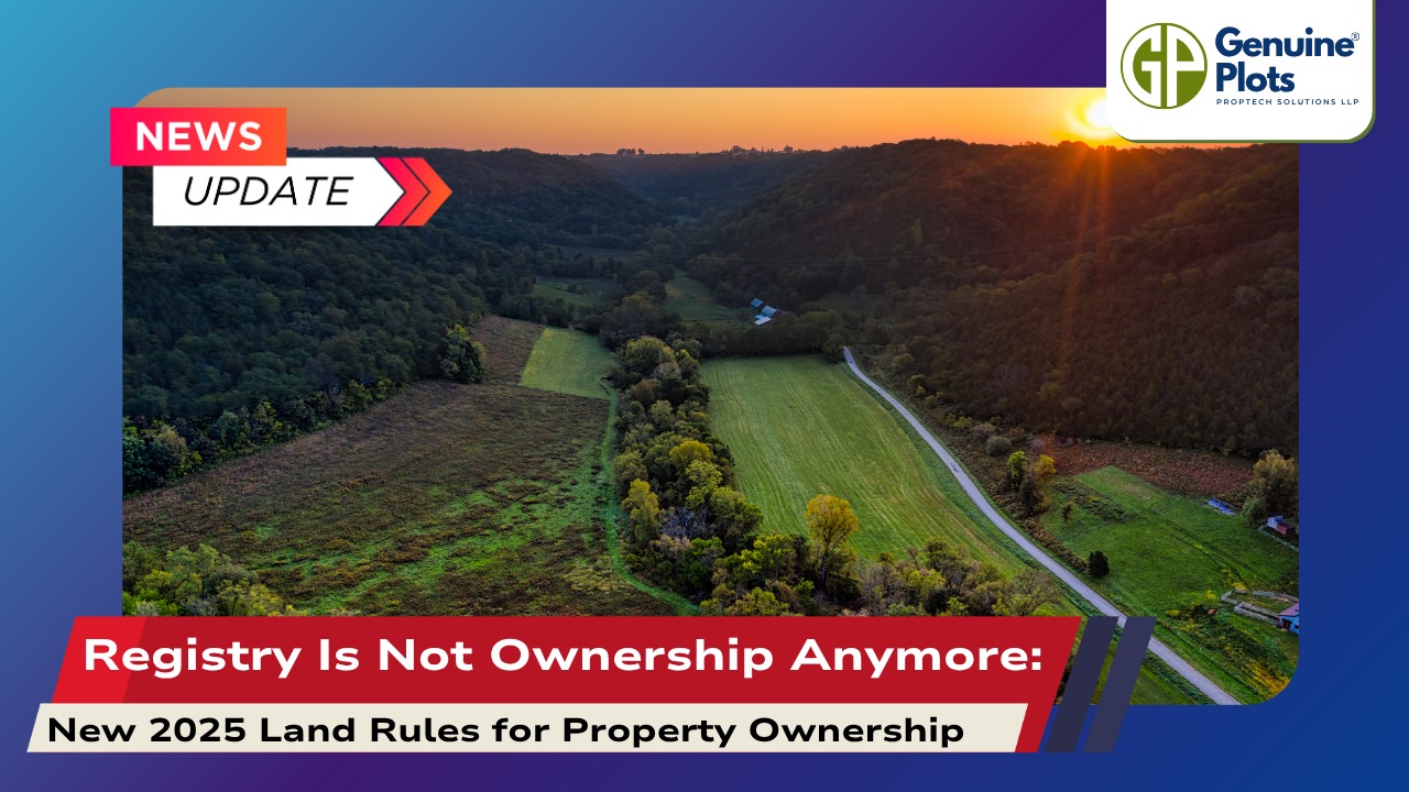 Registry Is Not Ownership Anymore: New 2025 Land Rules for Property Ownership